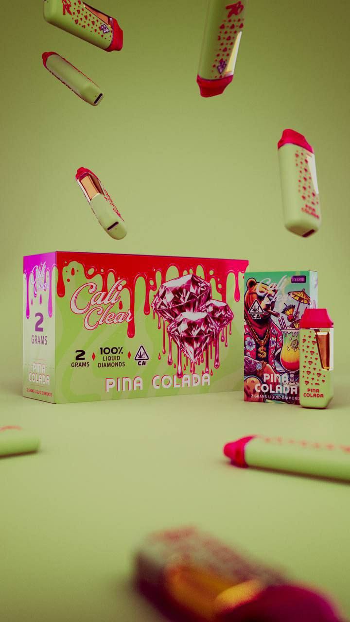 Cali Clear Disposable Pina Colada
