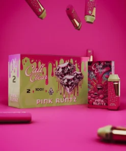 Cali Clear Disposable Pink Runtz